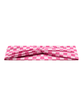Barbie Pink Checkered Mom Headband